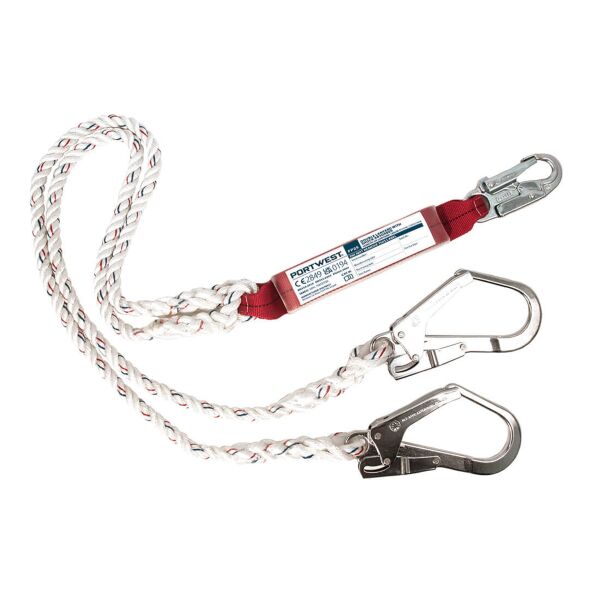 FP25 - Double 1.8m Lanyard With Shock Absorber Thumbnail